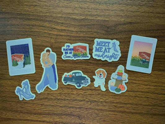 Meet Me at Midnight Stickers