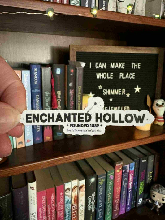 Enchanted Hollow Town Sticker