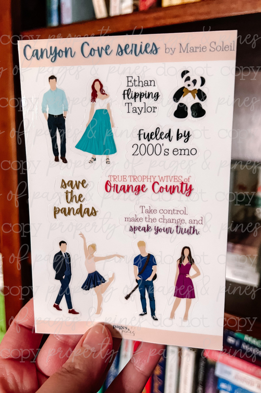 Canyon Cove Sticker Sheet