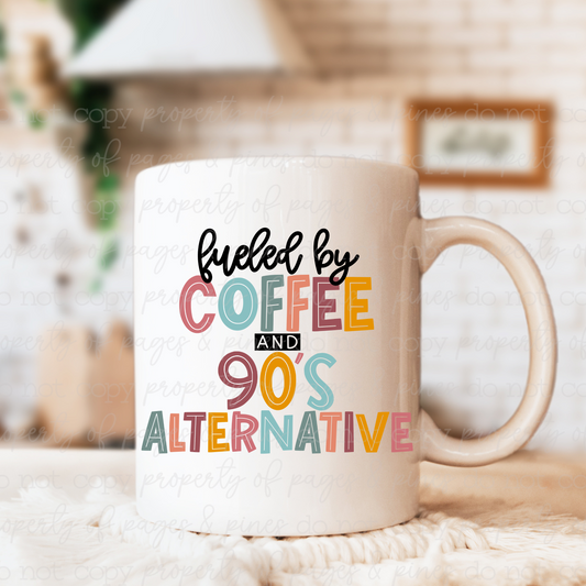 Run on Coffee and 90's Alterntative