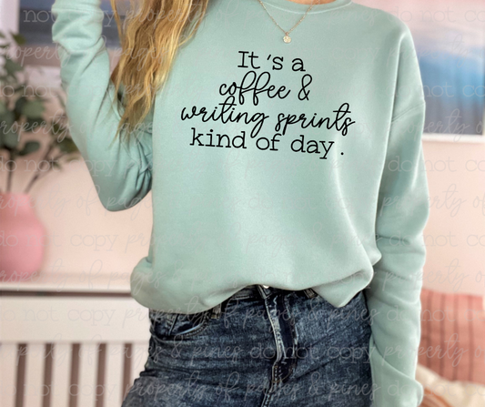 It's an Coffee & Writing Sprints Kind of Day